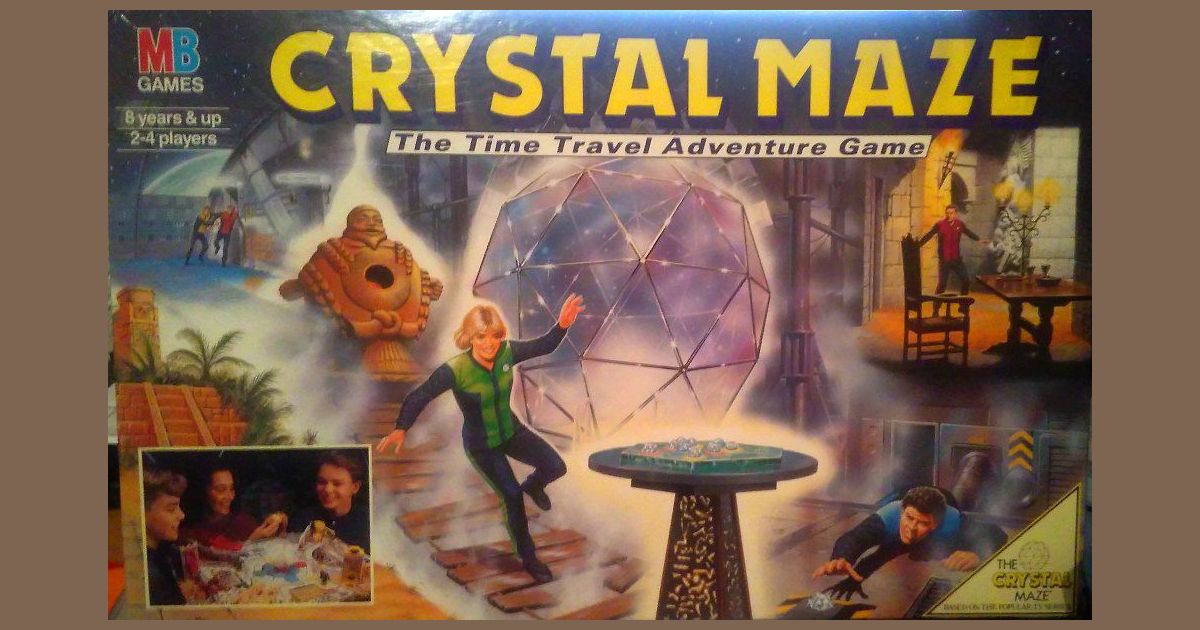 THE CRYSTAL MAZE BOARD GAME 