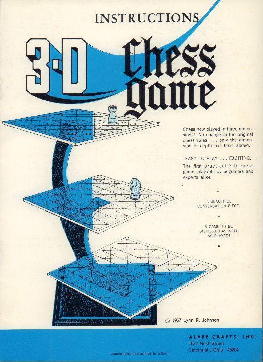 3-D Chess cover