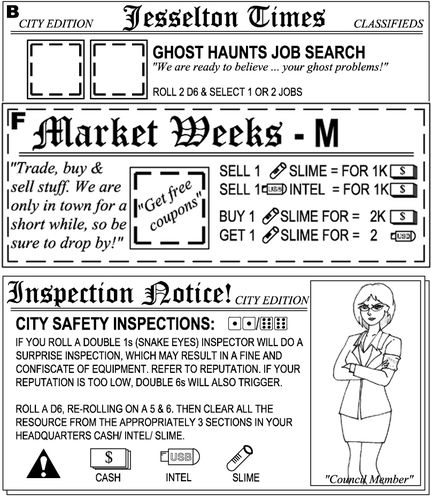 WIP] Ghost Busting 2021- A Roll & Write Solitaire PnP Contest ...