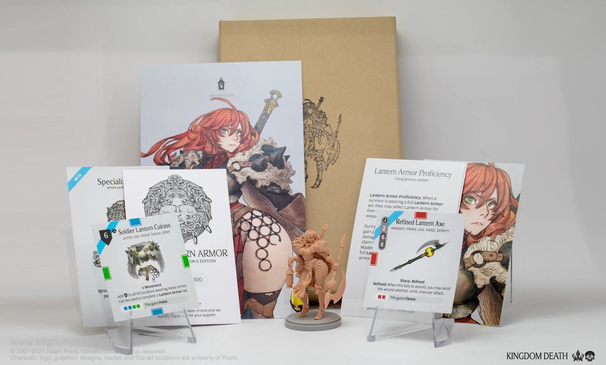 Kingdom Death: Monster – Aya Lantern Armor Promo Cards