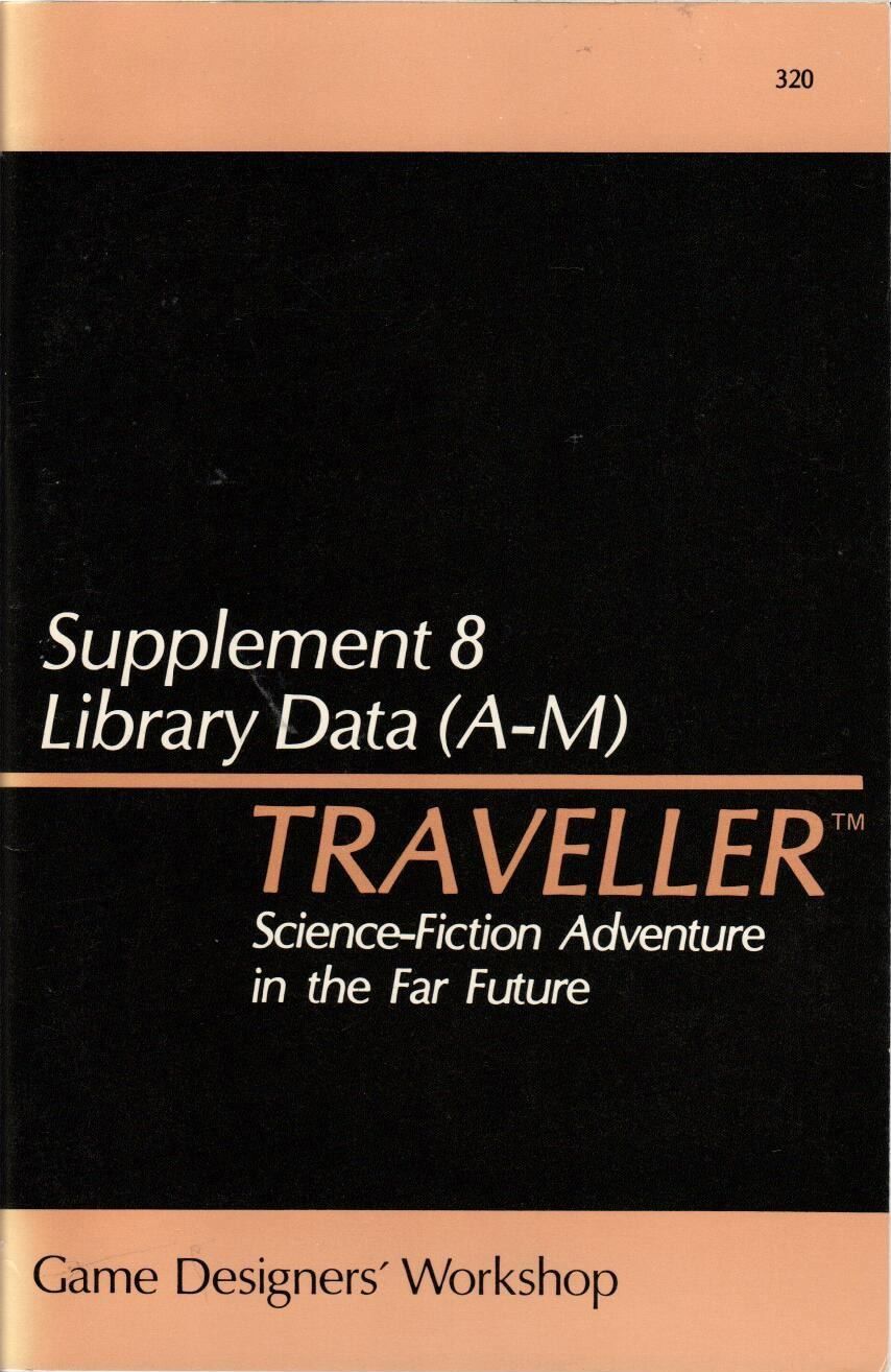 Image - Traveller Supplement 8: Library Data (A-M) cover