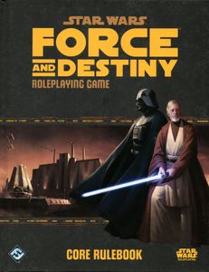 Star Wars: Force and Destiny (lot of 5 books, screen, and dice