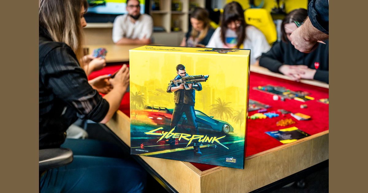 cyberpunk 2077 original board game