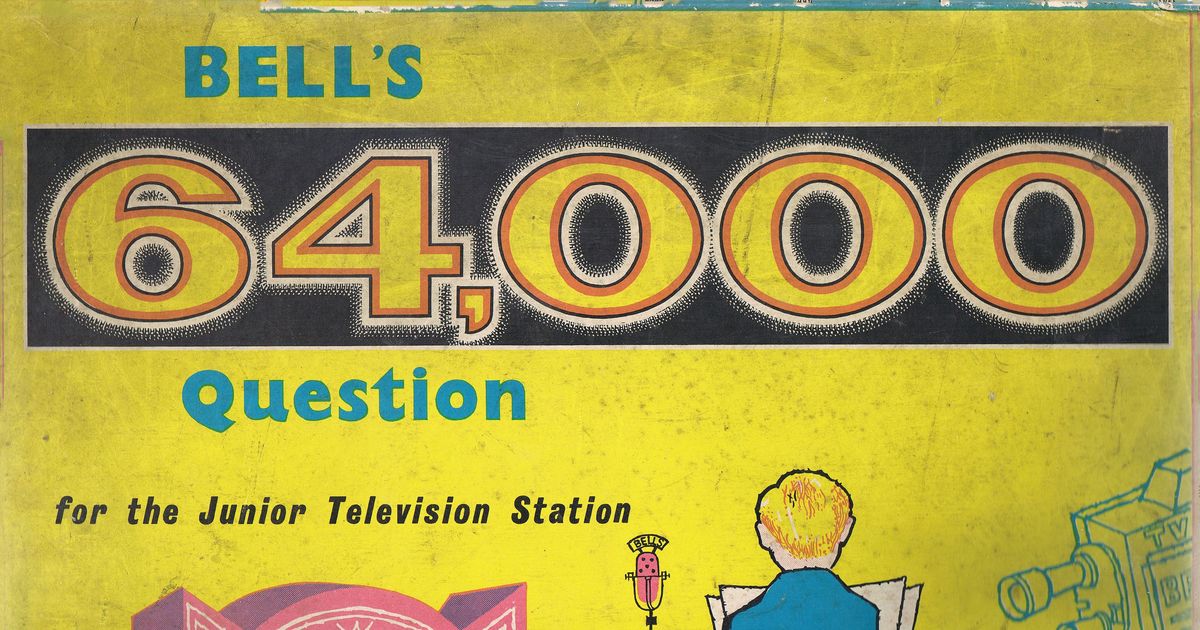 Bell's 64,000 Question | Board Game | BoardGameGeek