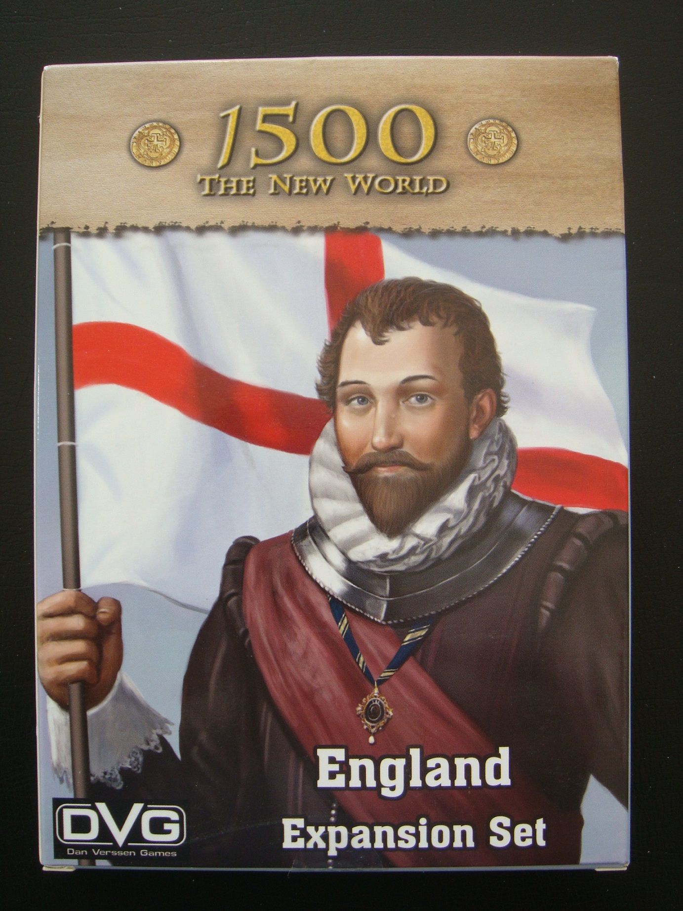 1500: The New World – England Expansion box art