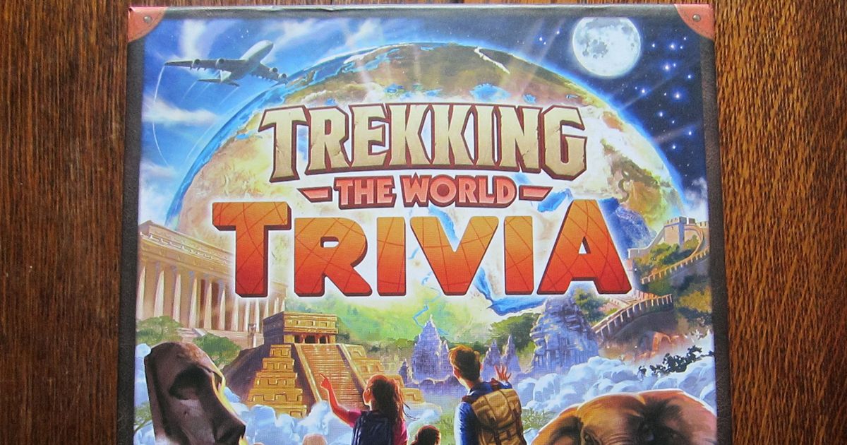 Trekking The World Trivia Board Game BoardGameGeek