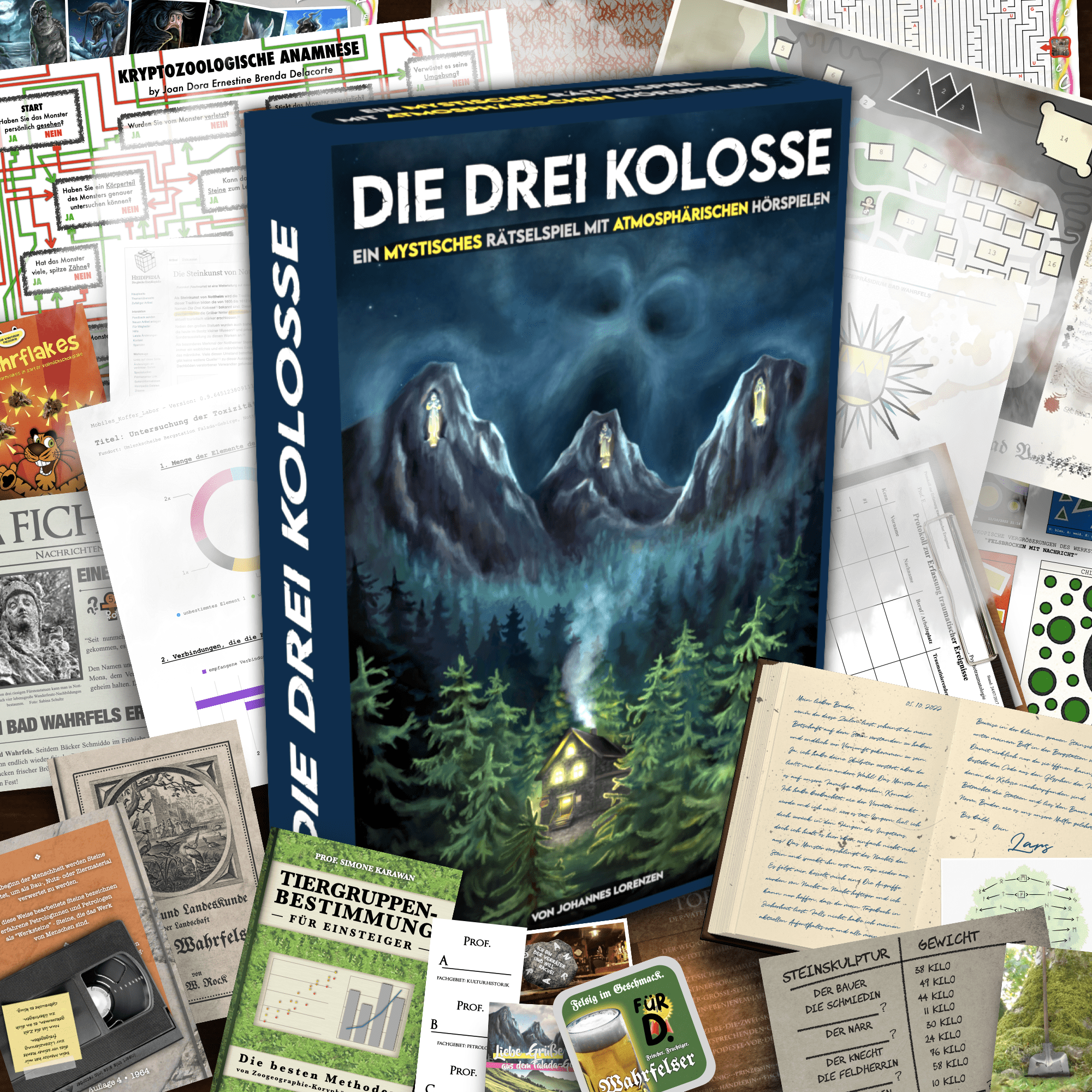 Die Drei Kolosse box art