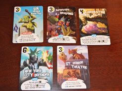 King Of New York Set of 10 Iello Promo Cards  Tournament kit cards King of Tokyo 