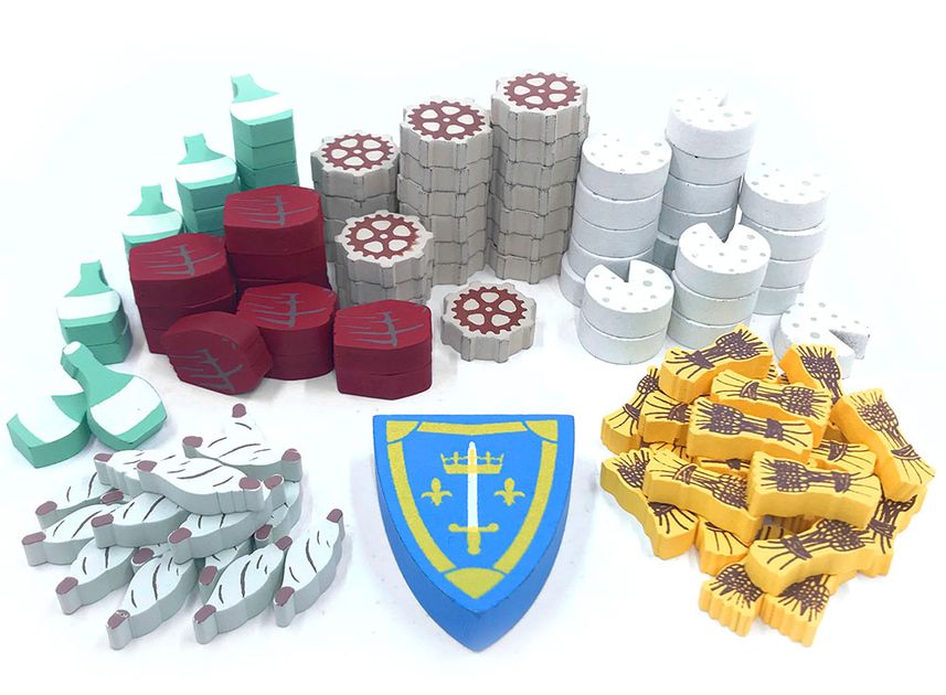 Orléans Resource Upgrade Kit Board Game Accessory BoardGameGeek