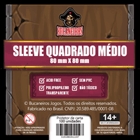 Quadrado Médio – 80x80mm