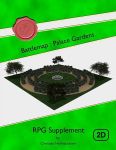 RPG Item: Battlemap: Palace Gardens