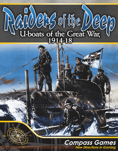 Raiders of the Deep: U-boats of the Great War, 1914-18, Board Game