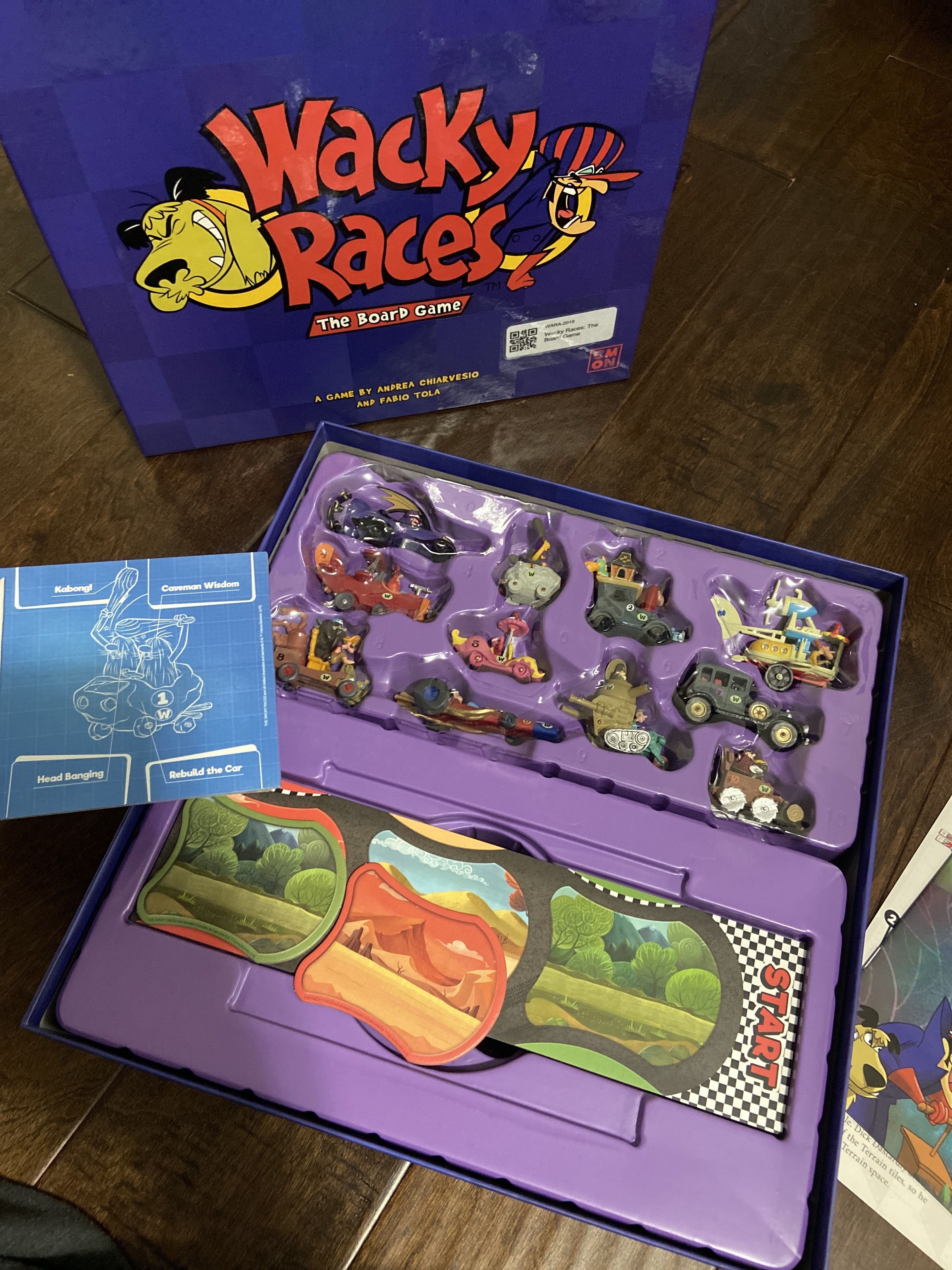 Product Details | Wacky Races: The Board Game | GeekMarket
