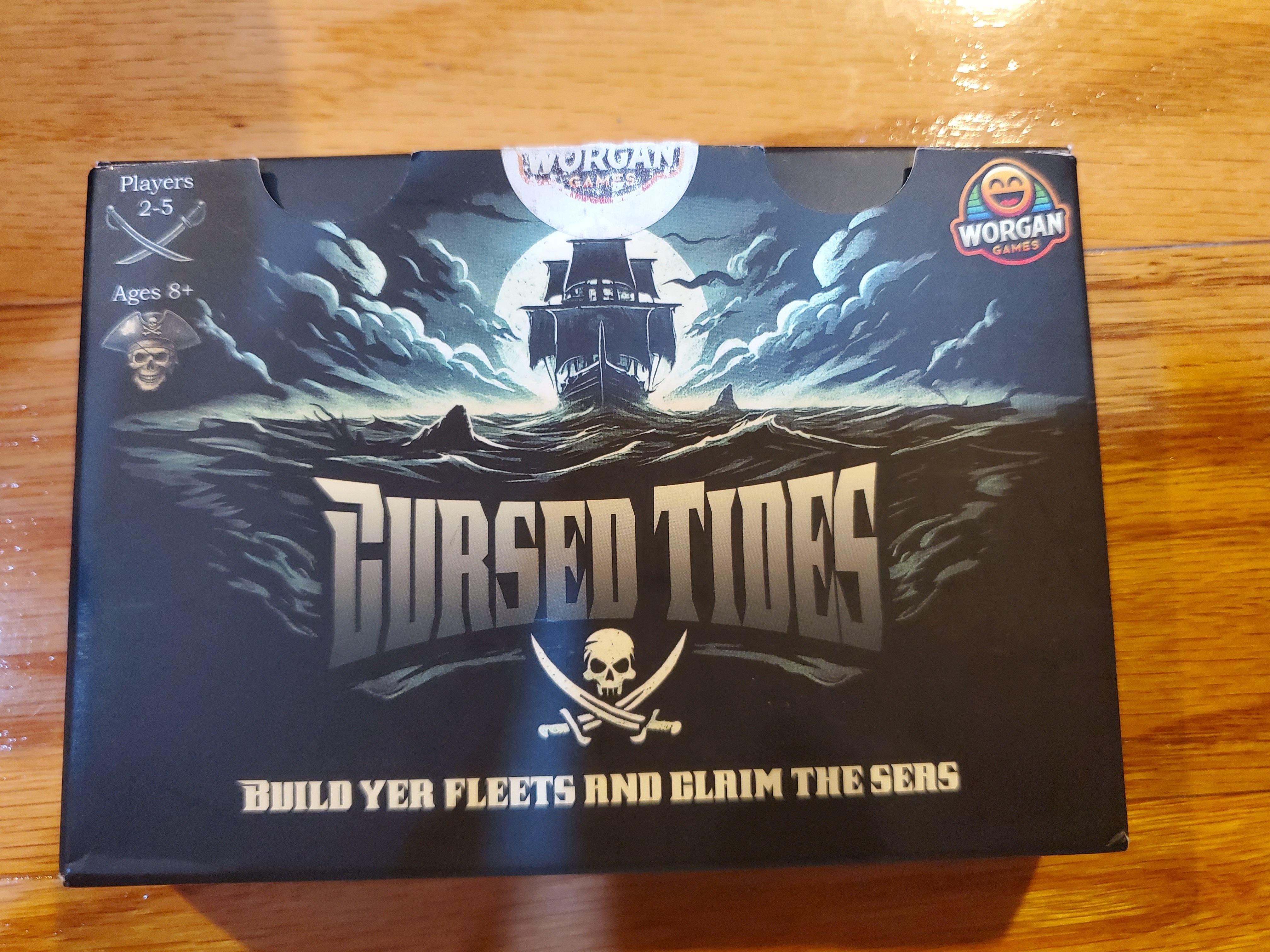 Cover art for Cursed Tides