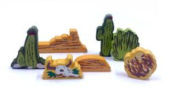 Colt Express: MeepleSource 7 Piece Large Terrain Set