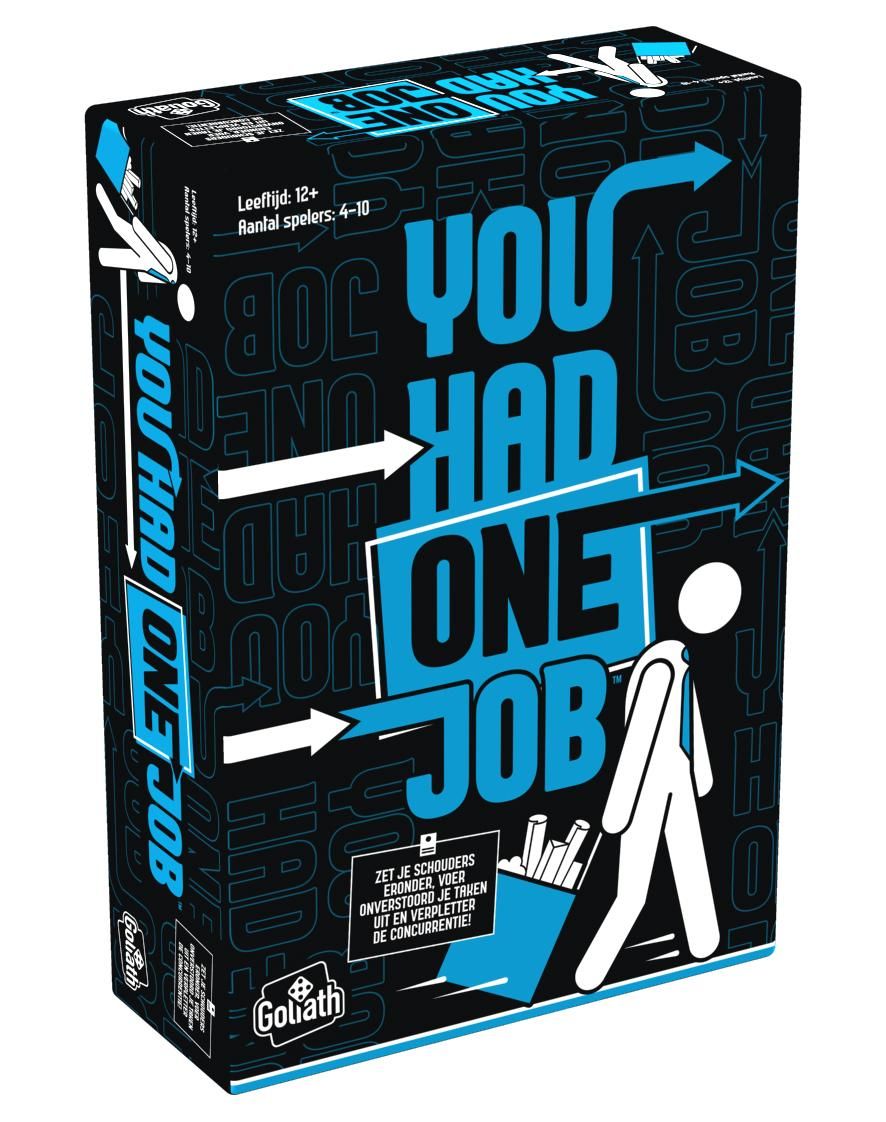 You had one job box art
