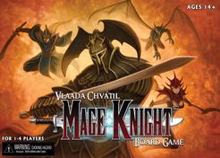 Mage Knight Board Game Cover Artwork