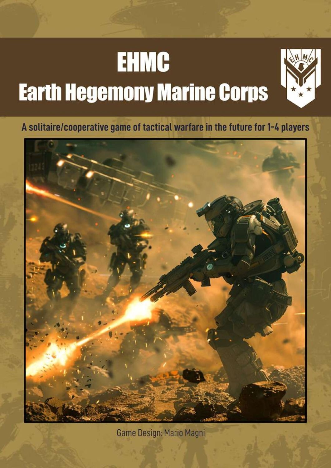 Cover art for EHMC: Earth Hegemony Marine Corps
