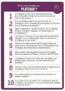 TTMC Tu te mets combien: la Carte Goodie