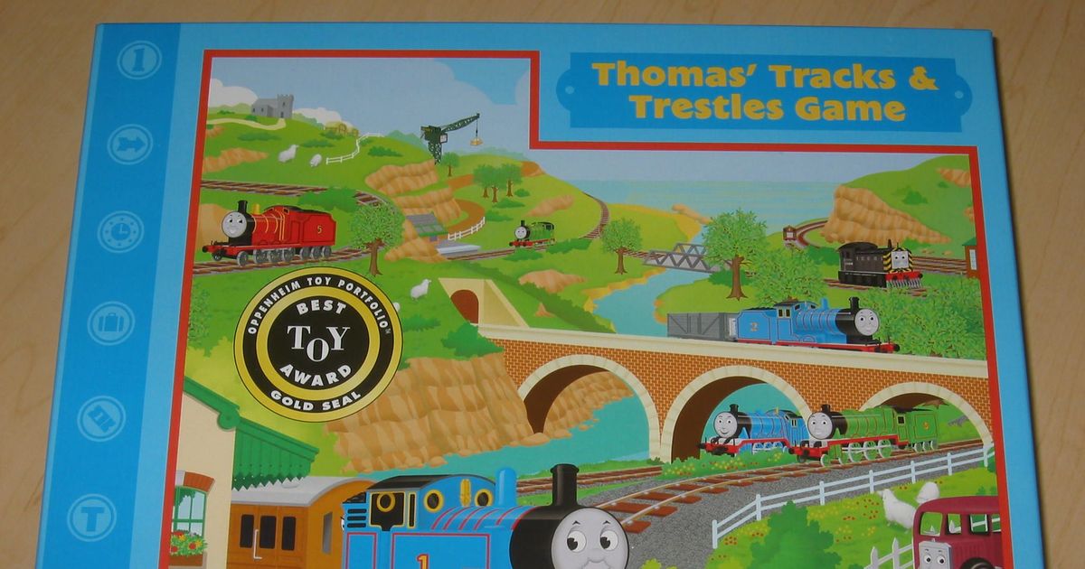 Thomas the train board game hot sale