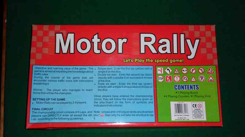 Motor Rally Formula One