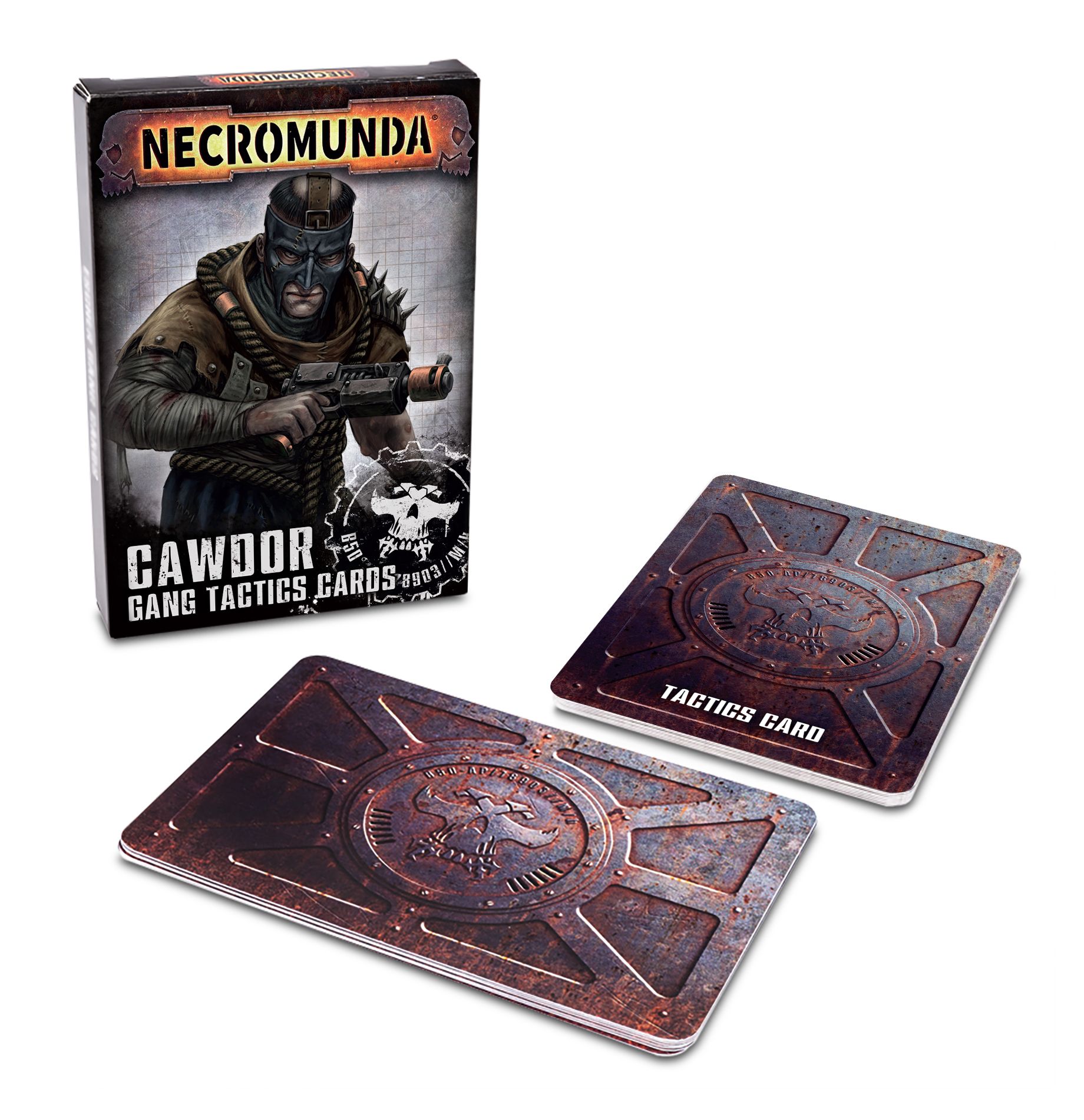 Necromunda: Underhive – Cawdor Gang Tactic Cards cover art