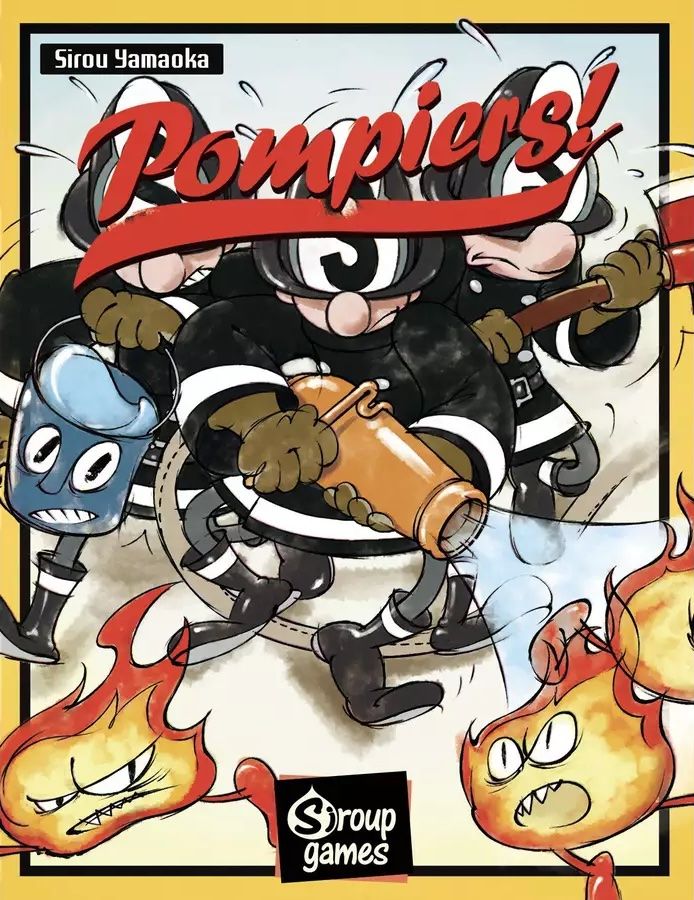 Cover art for Pompiers!