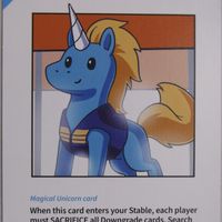Unstable Unicorns: Disaster Relief Unicorn Promo Card
