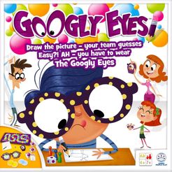  Googly Eyes Game — Family Drawing Game with Crazy,  Vision-Altering Glasses : Toys & Games