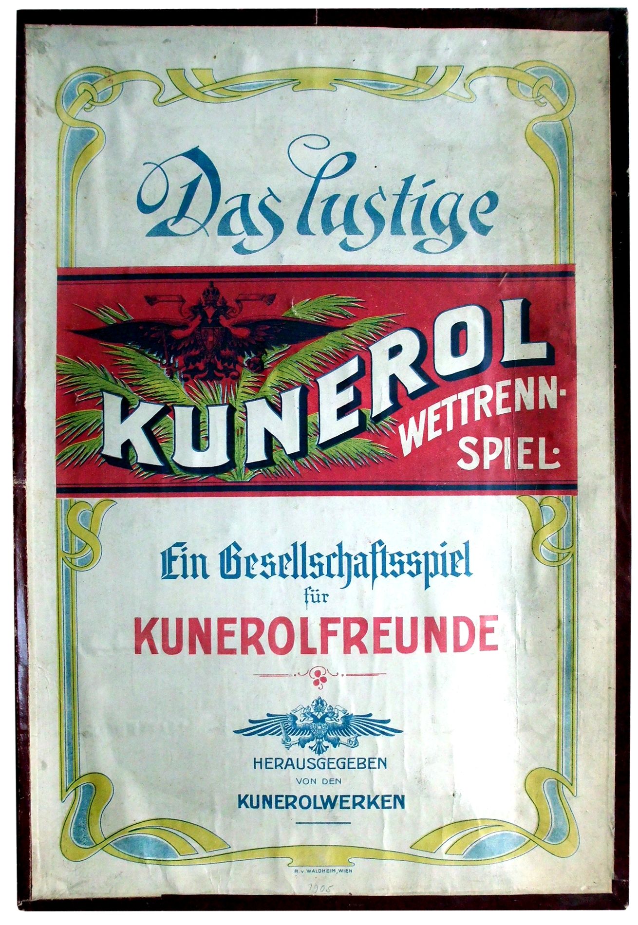 Das lustige Kunerol Wettrennspiel