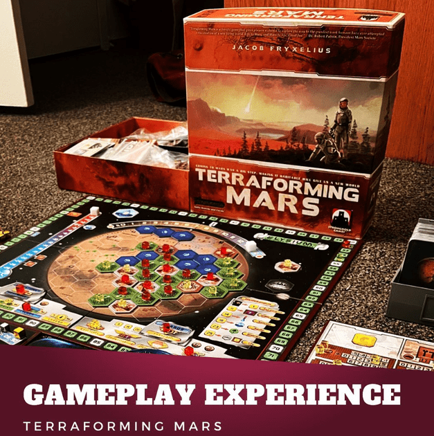 ✒️ Terraforming Mars (2016): A Gameplay Experience Write-Up - by teamAlper, BoardGameBoos