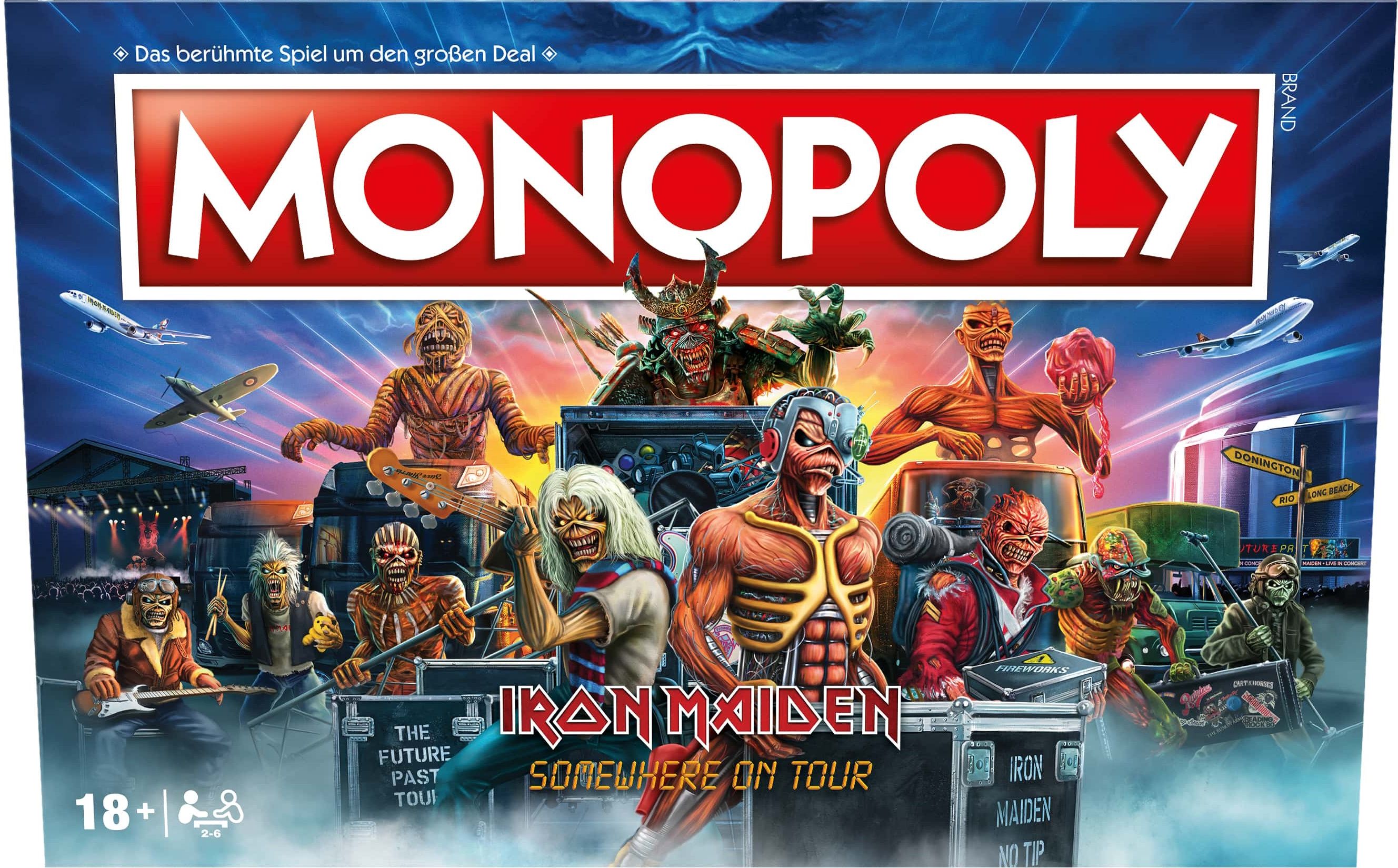 Monopoly: Iron Maiden box art