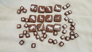 PocketParks: Wooden Animal Tokens