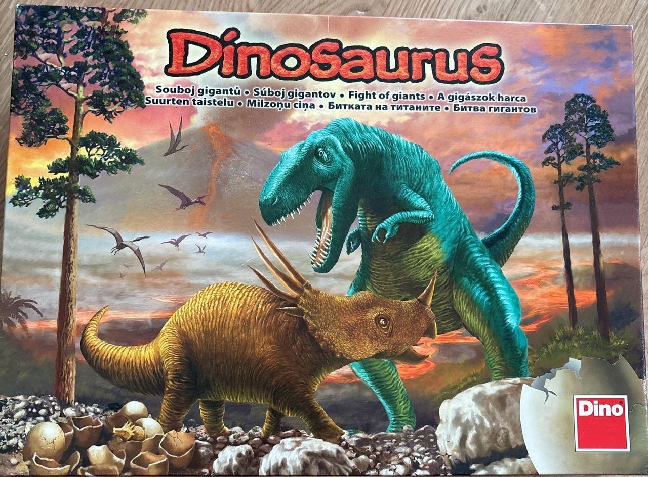 Cover art for Dinosaurus: Fight of Giants