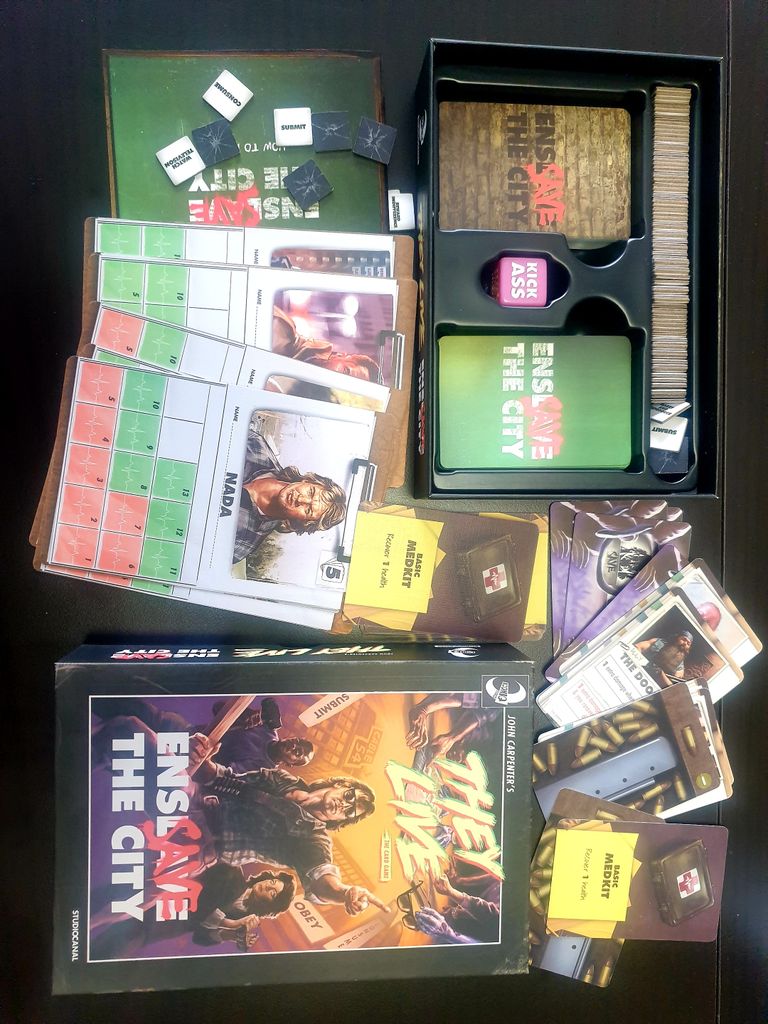 Illustration 6 de They Live: The Card Game - Save The City/Enslave The City