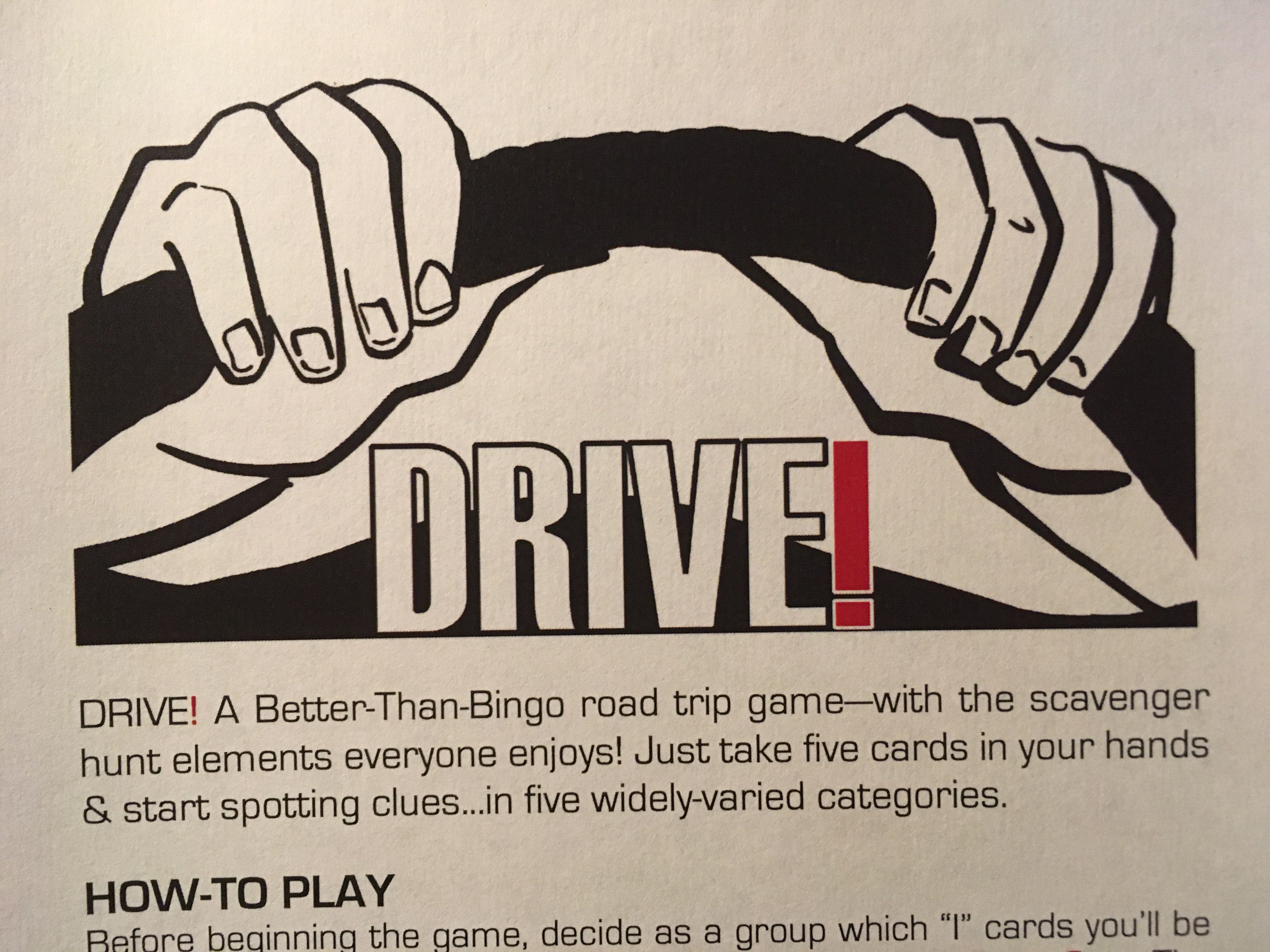 Drive! A Travel, Road Trip Game