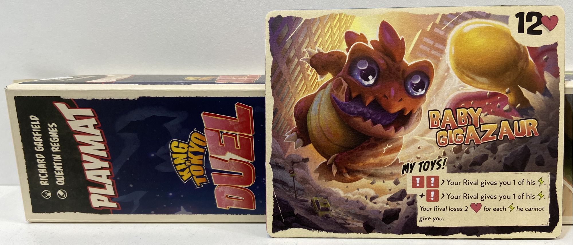 King of Tokyo: Duel – Baby Gigazaur cover art