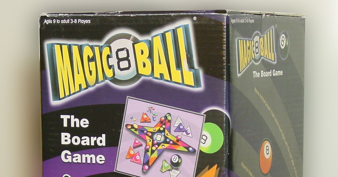 Magic 8 Ball blister card - Board Game Barrister