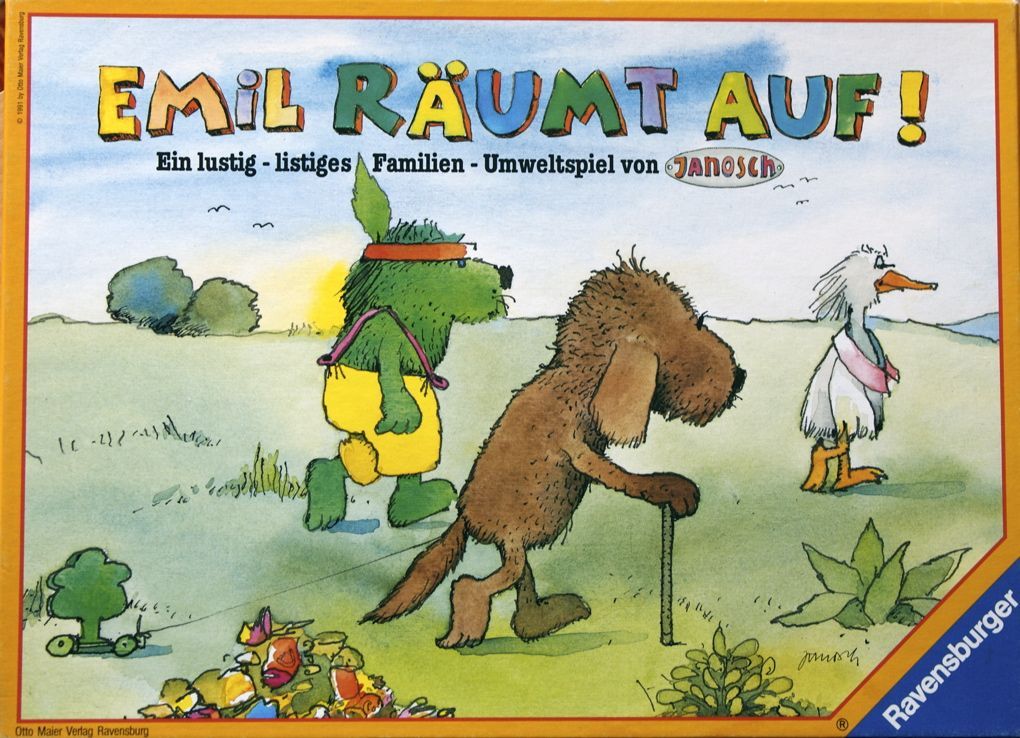 Emil räumt auf! box art