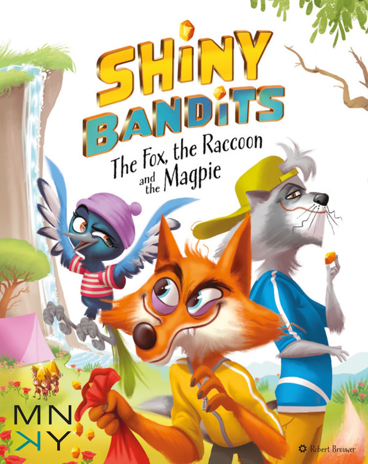 Cover art for Shiny Bandits: The Fox, The Raccoon and the Magpie