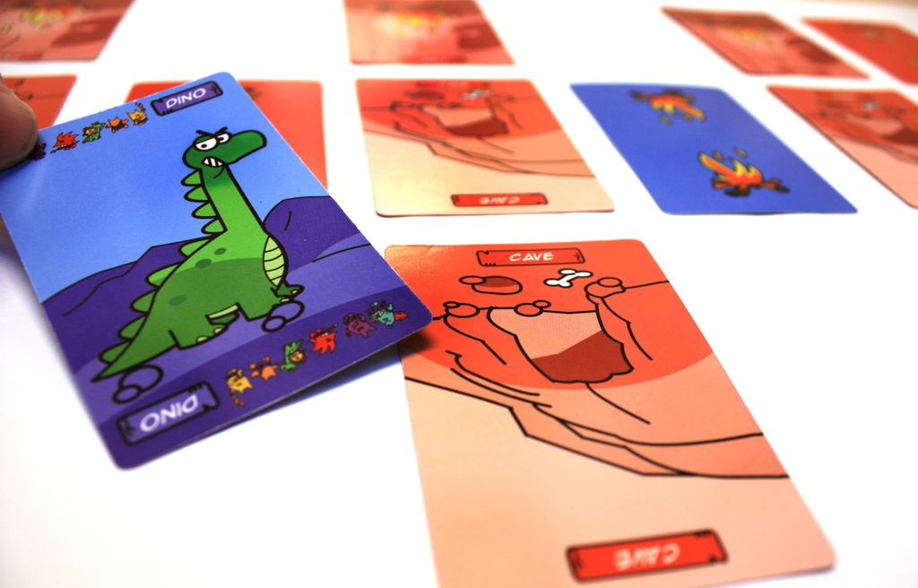 Board Game: Cavemen Playing With Fire