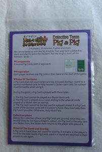 Sly Knight Robbery: Detective Team Pig & Pig