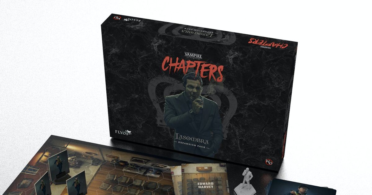 Vampire The Masquerade Chapters Lasombra Expansion Pack Kickstarter  Exclusive