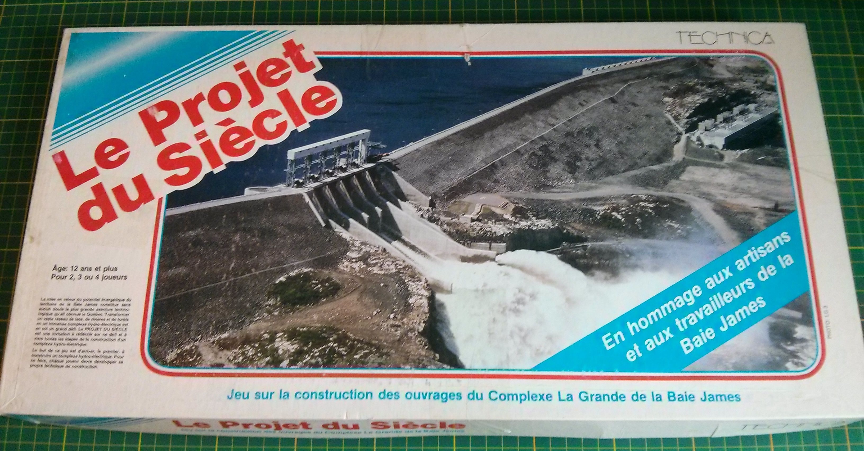 Le projet du siècle: Jeu sur la construction des ouvrages du Complexe La Grande de la Baie James cover art