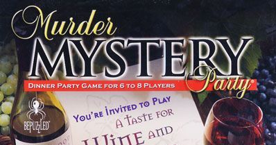 A Wine Tasting Themed Murder Mystery Game Kit