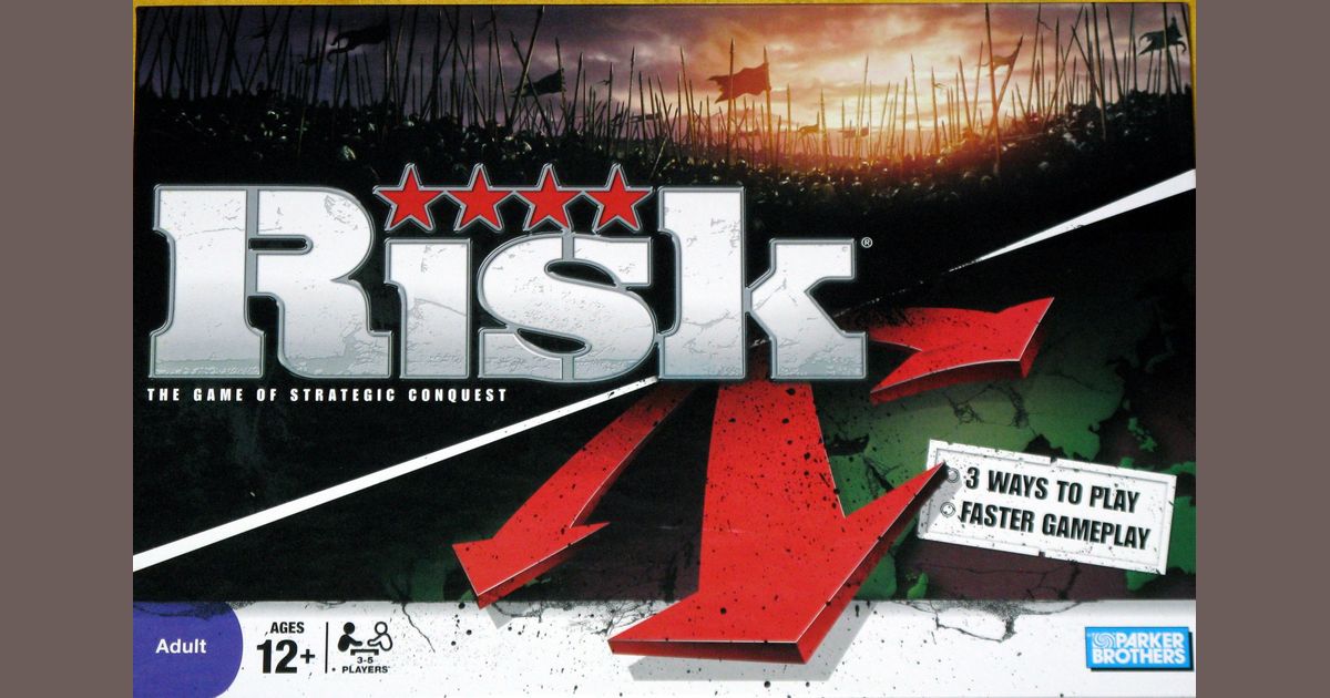 **BRAND NEW** Risk Board Game The Game Of Strategic Conquest Ages 10