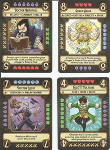 Girl Genius: The Works – Kickstarter Funvelope Promo Cards