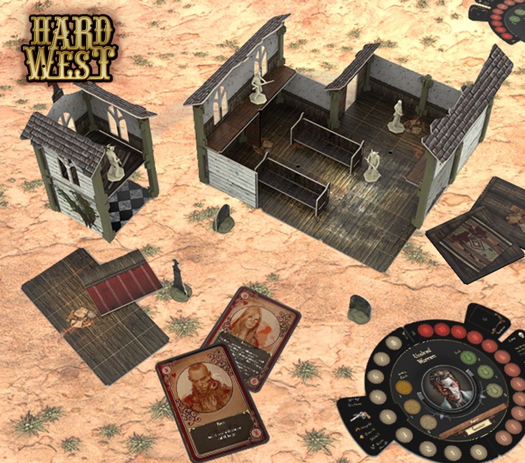 Illustration 2 de Hard West ⏤ The Board Game