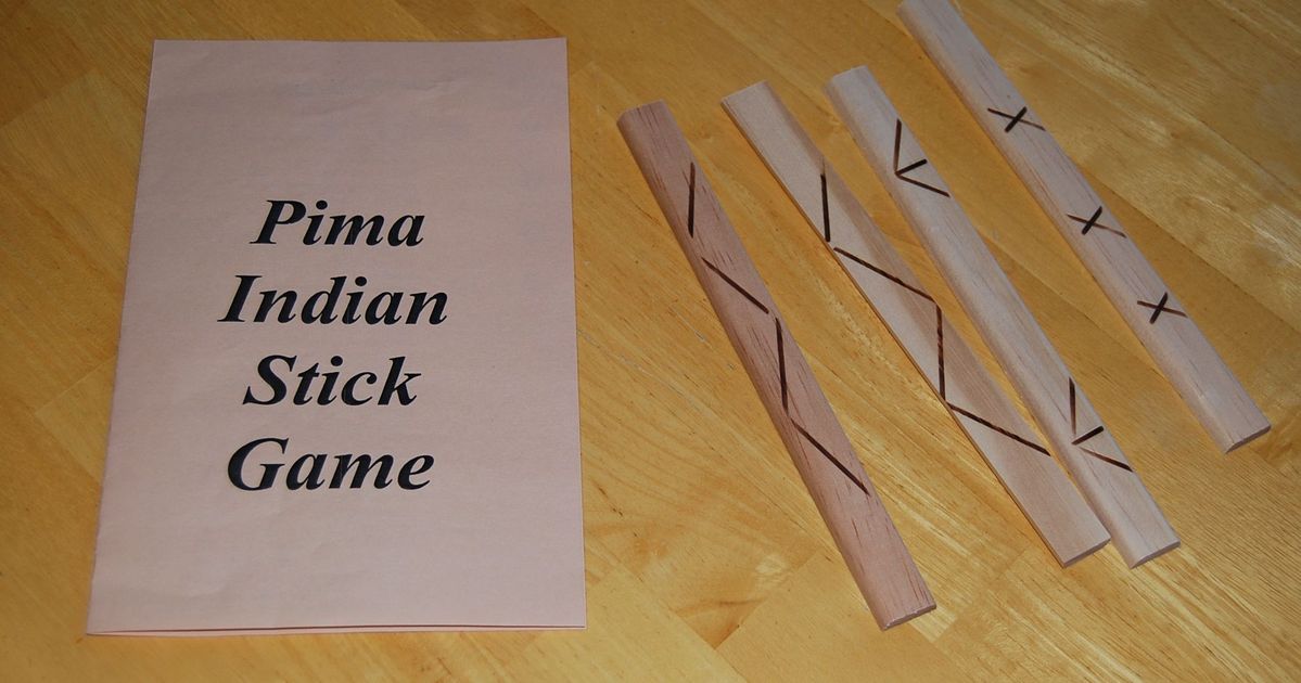 Pima Indian Stick Game Board Game BoardGameGeek