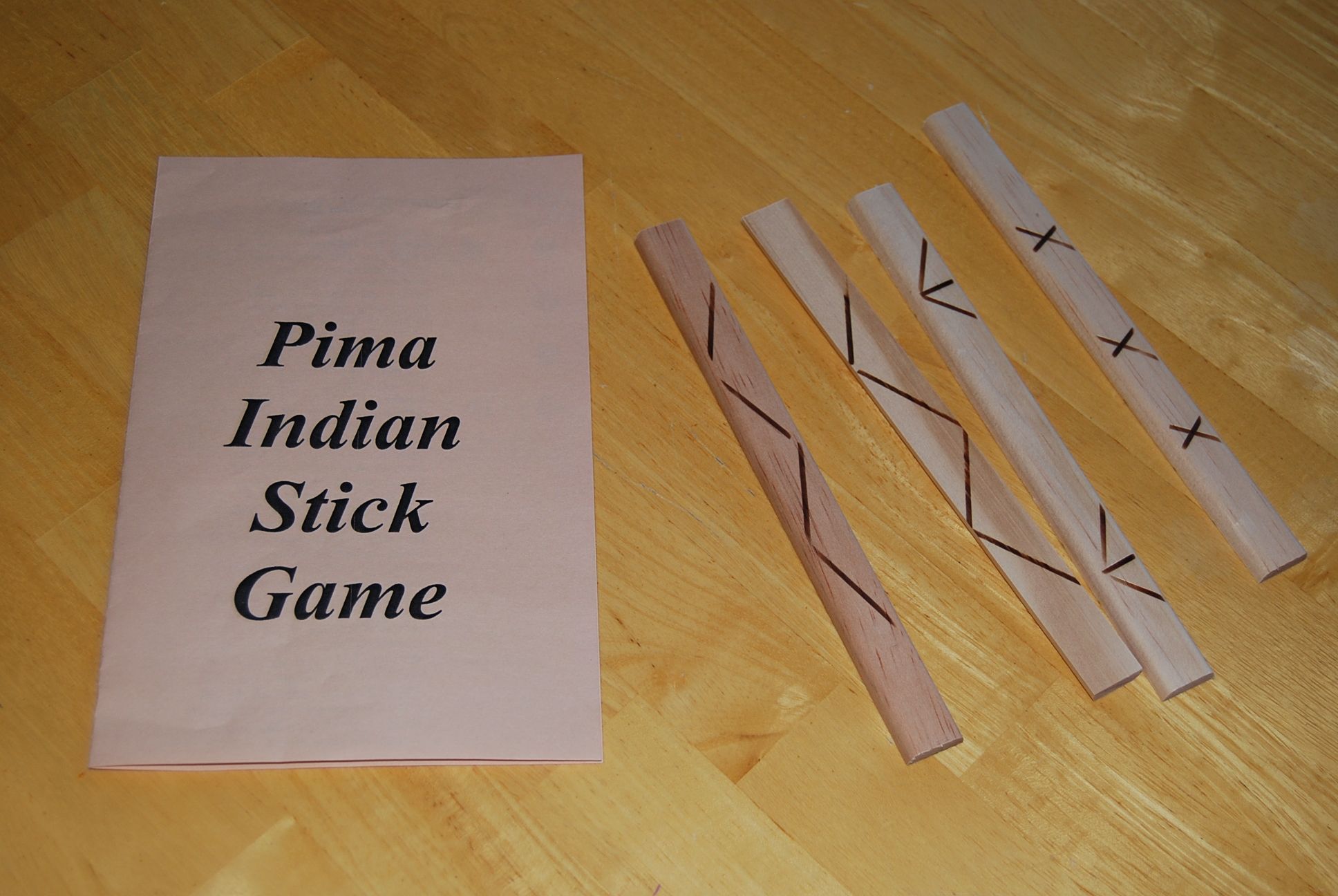 Pima Indian Stick Game